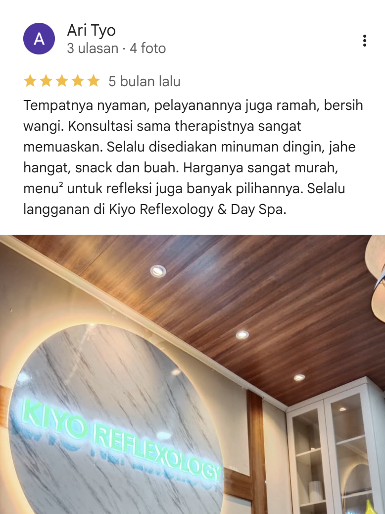 Review Kiyo Reflexology 3