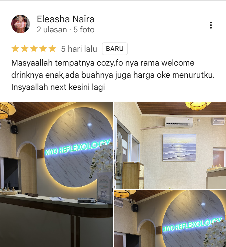 Review Kiyo Reflexology 4