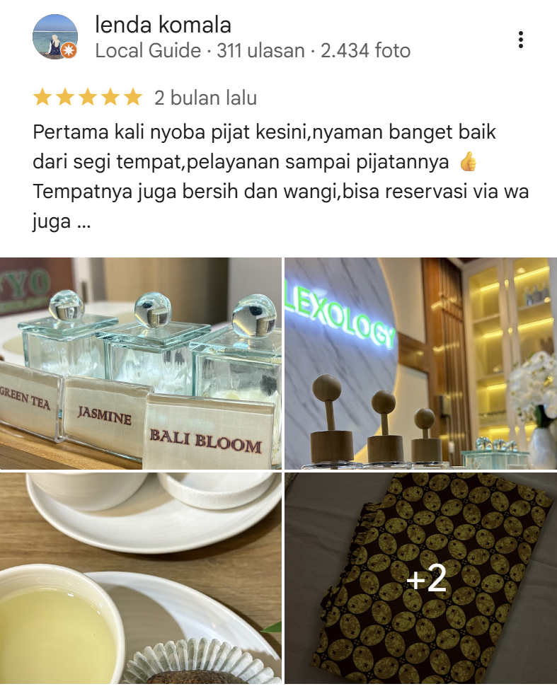 Review Kiyo Reflexology 5